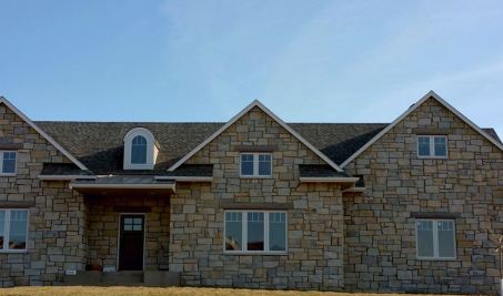 Mottled Chateau Building